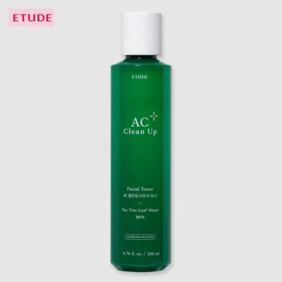ETUDE HOUSE AC Clean Up Tea Tree Gesichtswasser 200ml Aknepflege beruhigendes...