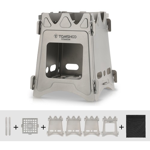 Buy Camping Wood Stove Titanium Wood 