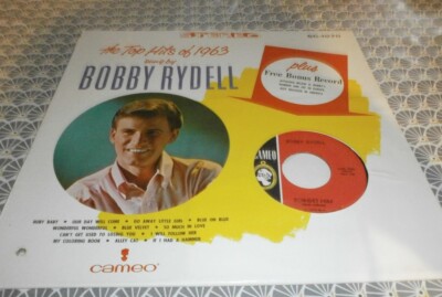 BOBBY RYDELL THE TOP HITS OF 1963 STEREO Popcorn LP with Bonus Record EX/M-
