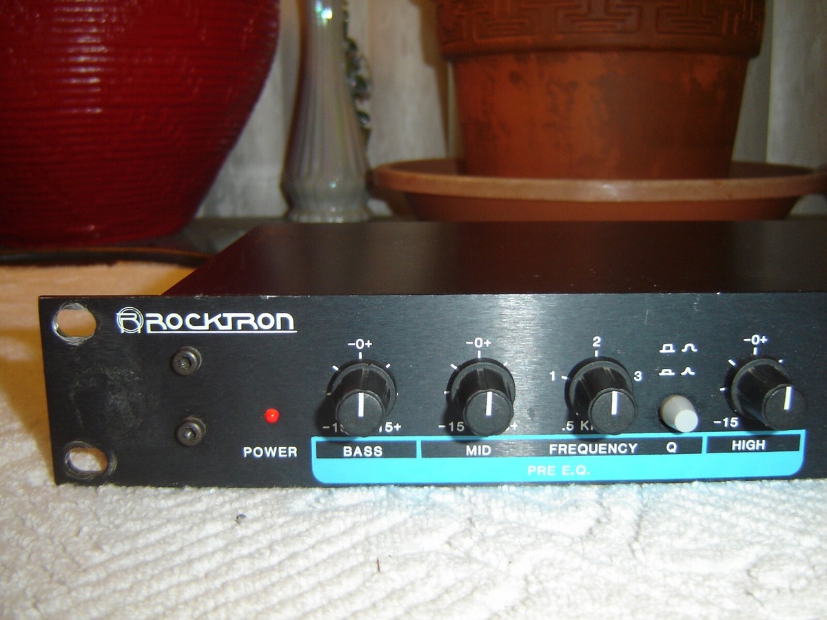 Rocktron GAP1, Guitar Distortion, Equalizer, Hush, Vintage, As Is