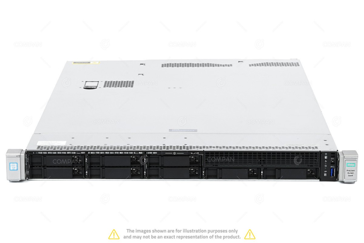 Serveur HP Proliant DL360 G9 8SFF, 2x Xeon E5-2699 V4, 192GB RAM, Reconditionné