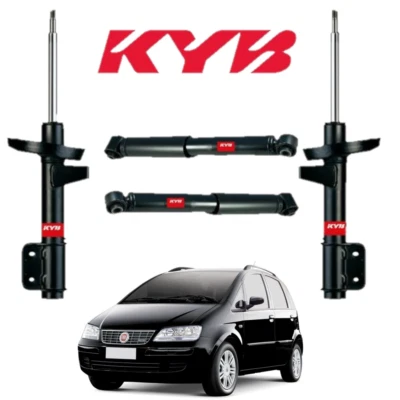 Kit Ammortizzatori Anteriori e Posteriori Kyb Kayaba Fiat Lancia Musa Idea