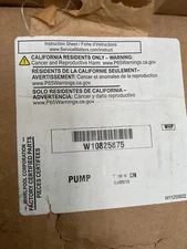 KitchenAid Ice Machine Drain Pump W10825875