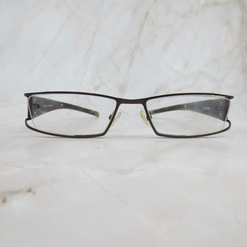 Ltede Eyeglasses Frame 1022 Women's Gray Brown Full Rim Rectangular 53-17-135