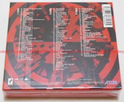 New PERSONA5 PERSONA 5 ORIGINAL SOUNDTRACK 3 CD Japan LNCM-1175