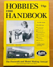 HOBBIES 1986 HANDBOOK - Pub. HOBBIES LTD. - P/B 