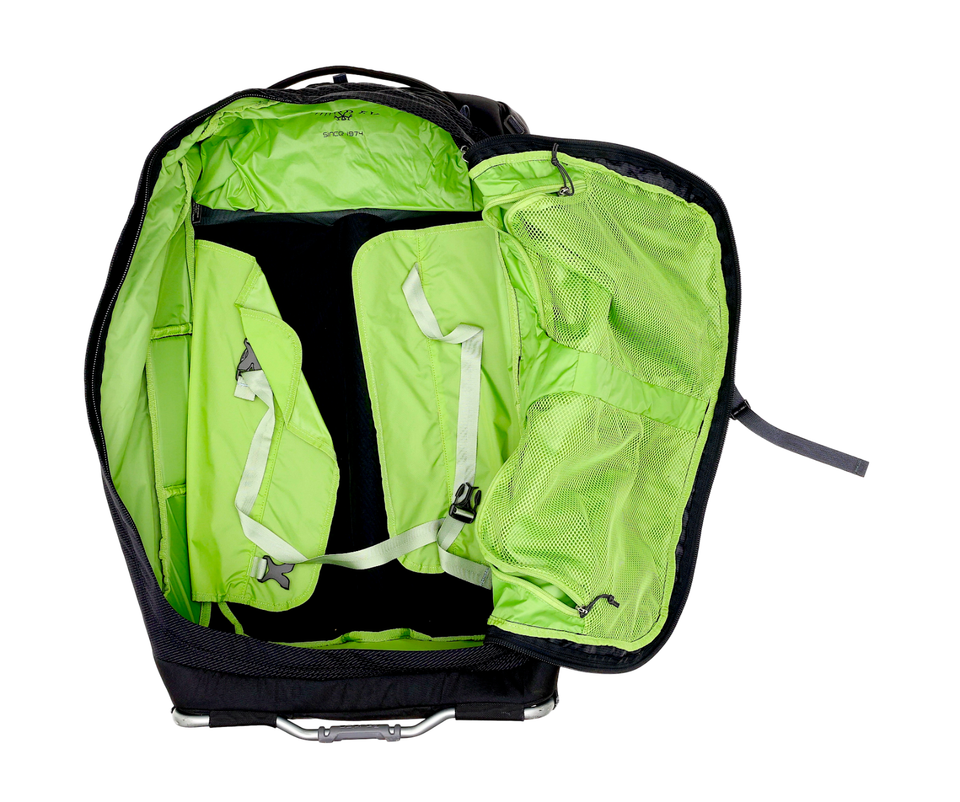 Osprey T1036 Black Ozone 75L UltraLight Roller Duffel Luggage eBay