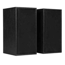 CiT Black 6w Compact PC Laptop Phone 2.0 Small Speakers USB 3.5mm Jack