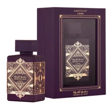 LATTAFA BADEE AL OUD AMETHYST EAU DE PARFUM SPRAY UNISEX 3.4 Oz / 100 ml NEW