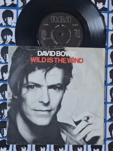 David Bowie Wild Is The Wind Golden Years 1981 UK PS 7" Vinyl - Picture 1 of 7