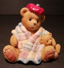 Vtg. Cherished Teddies - 1997 "Can't Bear To See You Under The Weather" - Resin