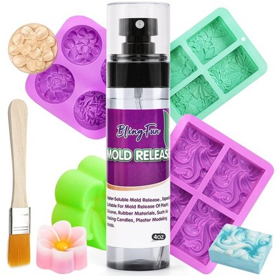 BlingFun Mold Release Spray for Candle Making & Epoxy - Uniform 1/pack 