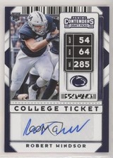 2020 Panini Contenders Draft Picks College Ticket Robert Windsor #296 Auto 1s6