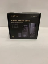 ARPHA Fingerprint Smart Door Lock Keyless Keypad Deadbolt Video Camera Doorbell