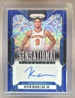 Kevin McCullar Jr 2024 Panini Prizm #SS-KMJ Choice Blue Sensational RC Auto /49