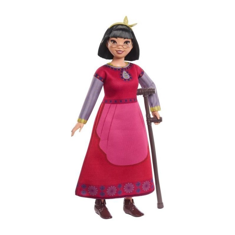 Poupée mannequin Disney Mattel en robe rouge le cadeau d'anniversaire idéal