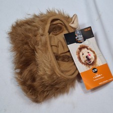 Hyde and Eek Pet Lion Headpiece Halloween Costume - Size S/M