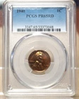 1940 PROOF LINCOLN WHEAT CENT PCGS PR65RD 373048