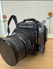 Mamiya RB 67 Camera with 3 lenses/ Film Holder / Polaroid Back Nice Condition