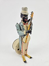 Leonhard Staudt Banjo-Spieler No. 3161 Musik & Uhrwerk H: 20 cm Originalzustand