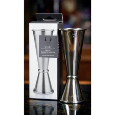 Viski Professional Large Japanese Style Makoto Jigger Shots Bar tools Stainless