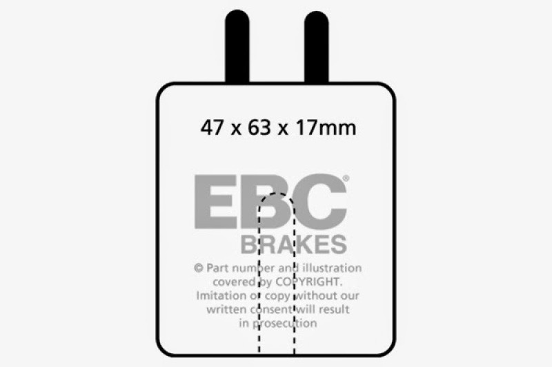 Aston Martin DB5 2000 Brake pad P/N DP2120