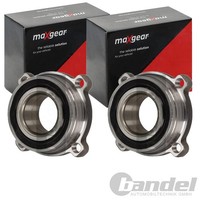 2X Maxgear RADLAGER-SATZ Hinten Passend FÜR Bmw 5 6 7 X5 Links+Rechts