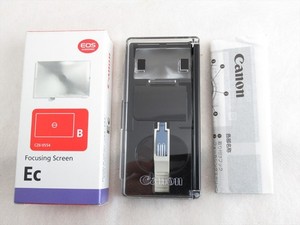 【NEW in BOX】Canon Focusing Screen Ec CZ6-0556 B EOS Accesories from Japan #58005