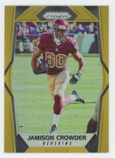 2017 Panini Prizm Gold Prizm #93 Jamison Crowder /10 RARE*