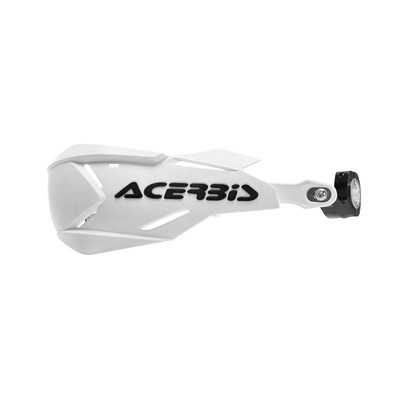 Acerbis Handschützer X-Factory Weiß, Inkl. Anbaukit