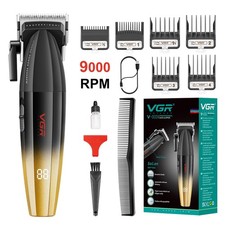 VGR 003 Fresh Fade Hair Clipper, Professional Hair Trimmer, Cord/Cordless Rec...