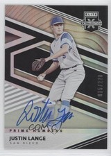 2020 Elite Extra Edition Prime Numbers A Signatures 15/220 Justin Lange Auto 4z8