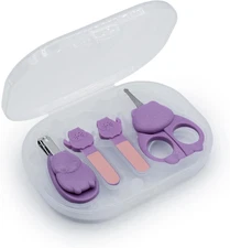 4 Piece Nail Care Set with Storage Case, Safe and Easy to Use, Nail Kit Includes