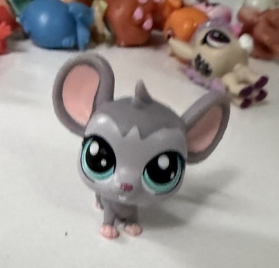 LPS #296 Mini Noggle Murino Mouse Littlest Pet Shop Hasbro