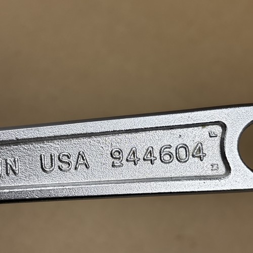 Vintage Craftsman 10" Adjustable Wrench Forged in USA 44604 Very Good Condition - Picture 7 of 10