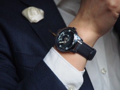 Mandetbrote Secret Orbital Automatic Watch Unconventional Time, EU Warehouse