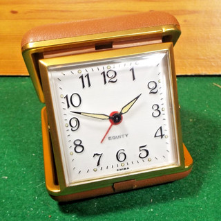 EQUITY Mechanical Travel Alarm Clock Vintage GWO
