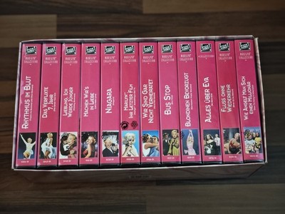 Marilyn Monroe Collection VHS Box Set 12 VHS  Neu und original Verpackt 1995