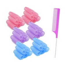 ZMD 36PCS Self Grip Small Hair Curlers Set, Heatless Rollers Hair Curlers Salon