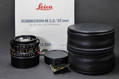 LEICA Summicron-M 2/35mm ''King of Bokeh'' m. OVP - ROTER PUNKT KAMERA An+Verkauf