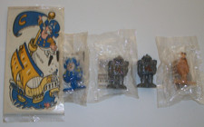 Lot of 4 1986 Captain Crunch Cereal Figures  Bonus