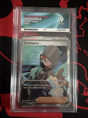 Cassiopeia graded ACE 9 for sale on eBay