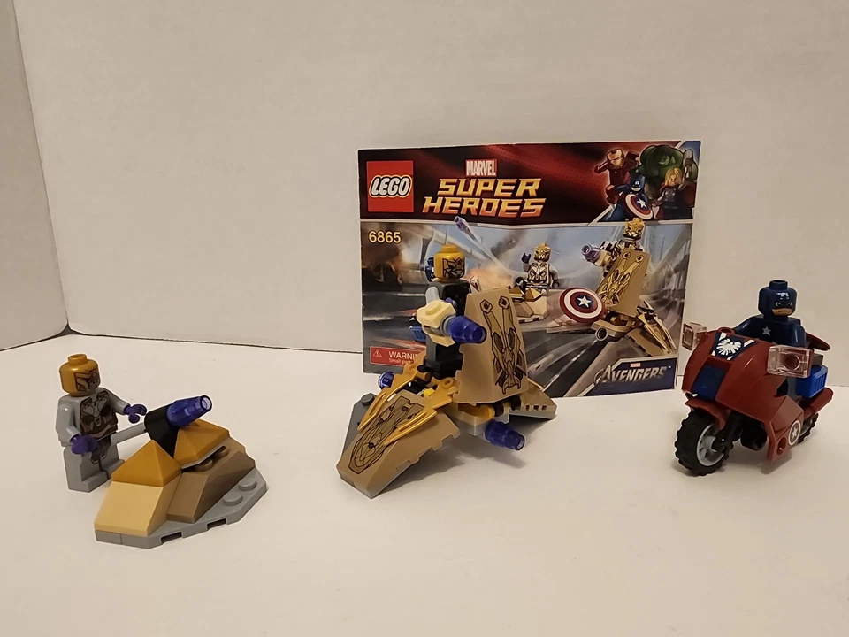 LEGO Marvel: Capitán América's Avenging Cycle (6865) Foto 4 de 4