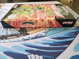 Teenage Mutant Ninja Turtles II: The Arcade Game (Nintendo NES, 1990) With Box 