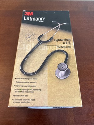 3M Littmann 2451 Lightweight II SE S.E. Stethoscope 28 in 71 cm Burgundy WORKING