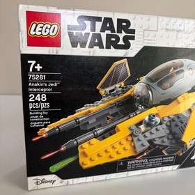 Lego Anakin's Jedi Interceptor 75281 Star Wars The Clone Wars Brand New 75038