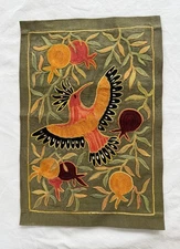 Uzbek Handmade Silk Suzani, New, Shipped from USA