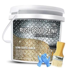 Rust Converter Paint - 64oz Water-Based Rust Reformer & 64 Fl Oz (Pack of 1)