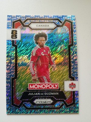  06/10 Jersey Match   Julian De Guzman #77 Monopoly Panini Prizm
