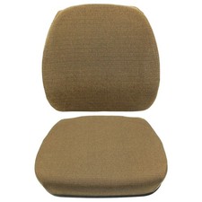 Fabric (Brown) Seat Cushion Set Fits John Deere 4430 4440 4640 4840 4450 4650